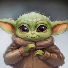 Cute Baby Yoda Star Wars Art Star Wars Background Star Wars Poster