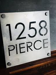 Find great deals on ebay for house number plaque wood. Modern House Numbers Square Concrete With Wood Sign Plaque Door Number Home Garden Home Decor Plaques Signs