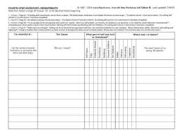 Aa 4th Step Worksheet Homeschooldressage Com In 2020 12 Step Worksheets 12 Step Recovery Worksheets Celebrate Recovery