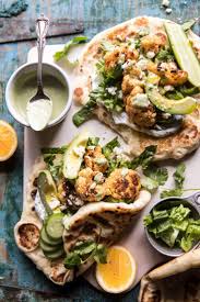 Cauliflower Shawarma Wraps With Green Tahini And Feta Recette Recette De Plat Recettes De Cuisine Et Cuisine Vegetarienne