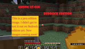 Share your videos with friends, family, and the world Among Us Gui Bedrock Wip Minecraft Texture Pack