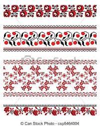 Vector Ukrainian Embroidery Ornament Stock Illustration Royalty Free Illustrations Stock Clip Art Icon St Embroidery Ornaments Embroidery Diy Embroidery