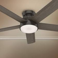 Install the fan mount to the base mount by sliding the slotted holes onto the screws in the side of the base. 54 Hunter Romulus Wifi Noble Bronze Led Hugger Ceiling Fan 80j55 Lamps Plus