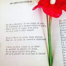 De Abia PlecaseÈ™i T Arghezi Dinu Popescu