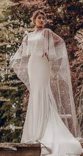 Stephanie Allin 2019 Wedding Dresses Love Stories Bridal Collection Wedding Inspirasi Cape Wedding Dress Cream Wedding Dresses Fit And Flare Wedding Dress