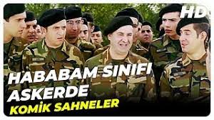 Ama askerde iş çığrından çıkar. Hababam Sinifi Askerde Komik Sahneler