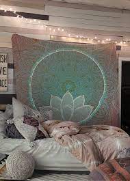 Maybe you would like to learn more about one of these? Lotus Mandala Tapestry Wall Hanging Art Meditation Yoga Buddha Etsy Mandala Tapestries Wall Hangings Tapestry Bedroom Meditation Room Decor
