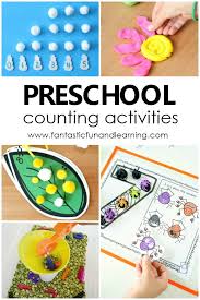 Includes free printables for schools and home counters are also incredibly versatile and can be used for alternative forms of learning too. Learning Numbers In Preschool Fantastic Fun Learning