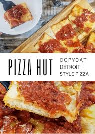 May be used in common manufacturing plants. Pizza Hut Copycat Detroit Style Pizza Recipe But Better