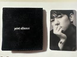 EXO BAEKHYUN privé alliance Limited Edition Hope Hook Bracelet W/ photocard  Bracelets