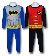 Batman Robin Kids Long Pajama Sets Pajama Set Kids Long Batman Robin
