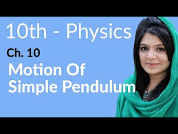 10th Class Physics Ch 10 Motion Of Simple Pendulum Class 10th Physics Youtube
