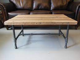 Barnboard Coffee Table Couchtisch Holz Wohnzimmertische Metalltische