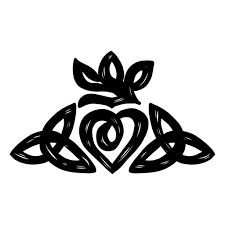 Celtic Claddagh Ring Silhouette Png Image Download As Svg Vector Transparent Png Eps Or Psd Use Celtic Claddagh Celtic Claddagh Ring Irish Claddagh Tattoo