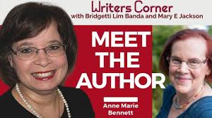 Meet the Author: Anne Marie Bennett and ask her about her Book called  "Dragonflies at Night"
