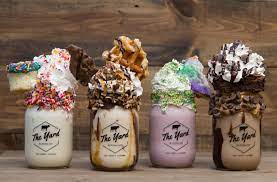 The Yard Milkshake Bar As Seen On Shark Tank Milkshake Bar Milkshake Orange Beach Alabama