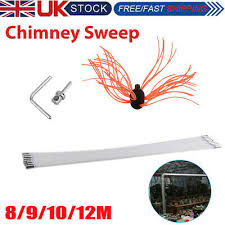 Our brushes are top of the line and appropriate for any chimney cleaning job, big or small. Flexible Chimney Sweep Power Sweeping Brush Kit Diy Fireplace Rotary Clean Dr 53 99 Picclick Uk