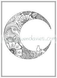 Adult coloring pages the sun coloring home from sun and moon coloring pages for adults. Mandala Moon Coloring Pages For Adults Novocom Top