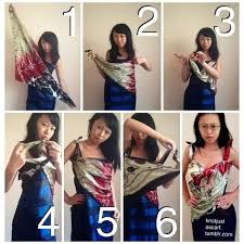 Pin By Maria Kyriakou On Fashion Tips How To Wear Scarves How To Wear A Scarf Scarf Top