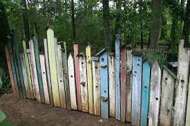 This is best used on an existing fence or a simple wood. 33 Creative Garden Fencing Ideas Ultimate Home Ideas