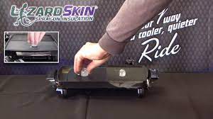 Lizardskin Spray On Noise Heat Insulation For Cars