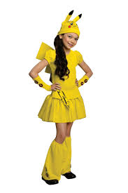 Amazon Com Pokemon Girl Pikachu Costume Dress Large Toys Games Pikachu Halloween Costume Pikachu Costume Pikachu Costume Kids