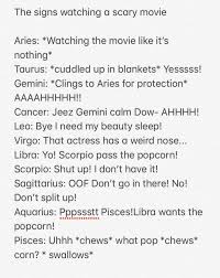 Top 10 scary signs you have a stalker. The Singh S Watching A Scary Movie Zodiac Signs Scary Movies Gemini