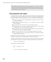 Guide To Css And Html Web Design Pages 501 550 Text