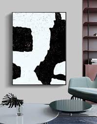 Black And White Home Decor Painting Black White Abstract Art Original Art Minimalist Painting On Canvas Modern Wall Art Modern Home Decor Painted By Alexsandr Speshilov Minimalist Painting Modern Wall Art Black And White Abstract