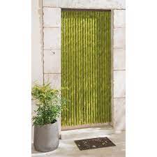 Rideau de porte moustiquaire mosquito 100 x 220 cm jardideco. Rideau Chenille A 21 Rangs 100 Polypropylene Vert Rideaux De Porte La Foir Fouille