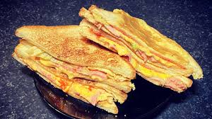 Sandwich Jambon Omelette Fromage Sandwich Triangle Sandwich Bien Garnis Youtube
