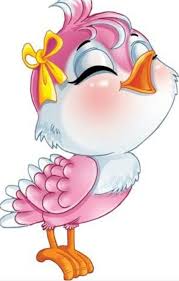 Cartoon Bird With Hair On Head Pajarita Free Clip Art Cartoon Birds Clip Art