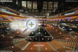 Boston Td Garden Seat Numbers Detailed Seating Plan Mapaplan Com