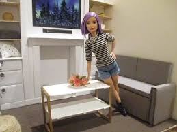 How To Make A Barbie Doll Coffee Table Diy Barbie Doll Furniture Youtube Diy Barbie Furniture Doll Furniture Diy Doll Furniture