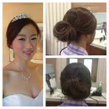 Romantic Low Bun Asian Hair Wedding Korean Wedding Bridal Hair Bridal Hair And Makeup Asian Hair Wedding Hairstyles
