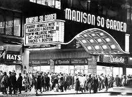 Madison Square Garden Circa 1950s 8th Avenue Between 49th And 50th Streets West Side Madison Coach Awards Madison Square Garden