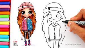 Dibujando Una Chica Kawaii Con Ropa De Invierno Y Brillos Usando Glitter Youtube Descarga maravillosas imagenes gratuitas sobre lindo kawaii. dibujando una chica kawaii con ropa de invierno y brillos usando glitter
