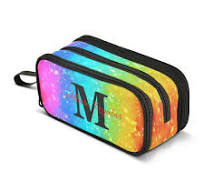 Amazon.com: Kcldeci Estuche de lápices personalizado de gran capacidad con  nombre personalizado Bolsa de lápiz de maquillaje Bolsa de pluma duradera  ...
