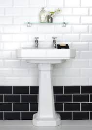 Blanco Biselado Brillo Is A Bevel Edge Brick White Gloss Wall Tile By Salcamar Vilar C White Bathroom Tiles Black And White Tiles Bathroom Bathroom Wall Tile