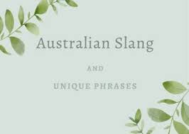 Interacting with the statue of seven. Australian Slang And Unique Phrases