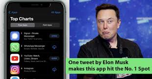 In response to a comment on twitter, musk said he donated to signal a year ago and. Elon Musk Tweets About Using Signal Instead Of Whatsapp App Becomes No 1 Marketing Mind