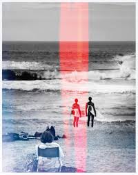 Surveying The Surf Surfing Surfs Light Leak