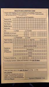 Jacque Manabat On Twitter Look Airline Crew Will Distribute These Health Declaration Cards To Passengers Aboard A Flight From China Quarantine Agency Staff Will Collect Filled Out Forms Upon Arrival Ncov Photos Courtesy