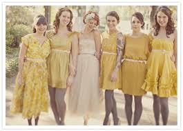 Vintage Style The Rise Of The Hipster Wedding Yellow Bridesmaid Dresses Mustard Yellow Bridesmaid Dress Yellow Bridesmaids