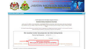 Ini adalah panduan cara untuk membuat semakan status perjalanan untuk ke luar negara melalui jabatan imigresen malaysia samada nama anda telah disenarai. Semakan Status Perjalanan Halangan Kerja Kosong Kerajaan