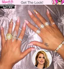 The same way i take care of myself, i take care of my baby. Khloe Kardashian Manicure Rings Pink Lead2 Vanity Beauty Rooms