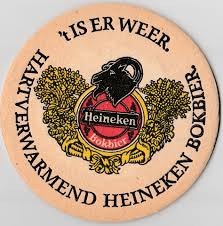 Heineken Bokbeir Bierdeckel Bier Deckel