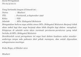 Tujuan surat pernyataan kesalahan yaitu untuk mengakui kesalahan dan berjanji tidak mengulangi kesalahan. Contoh Surat Pernyataan Tidak Mengulangi Kesalahan Dalam Bekerja Kumpulan Surat Penting