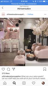 Hair salons in near me. I Would Absolutely Love To Work In A Salon Like This That Beautiful Cherry Blossom Tree In The Backrou Beauty Salon Decor Salon Interior Design Salon Interior