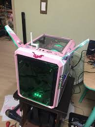 Man Says He Spent 100 Hours Making This D Va Case Mod Video Game Room Design Gamer Room Game Room Design